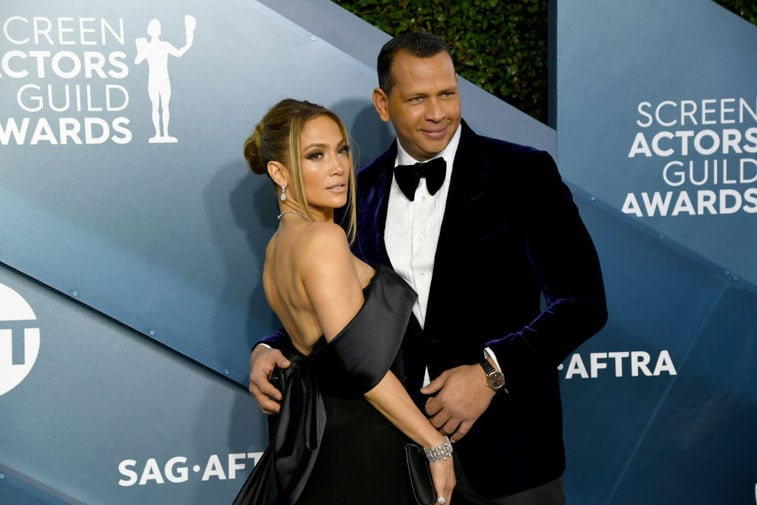 Jennifer Lopez and Alex Rodriguez