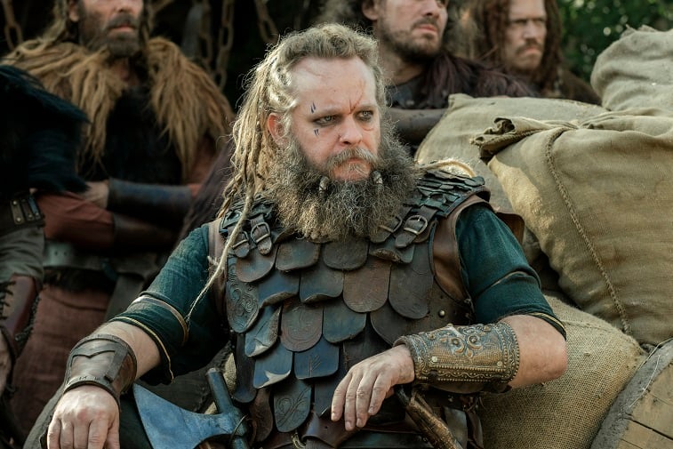 Jeppe Beck Laursen as Haesten in 'The Last Kingdom'