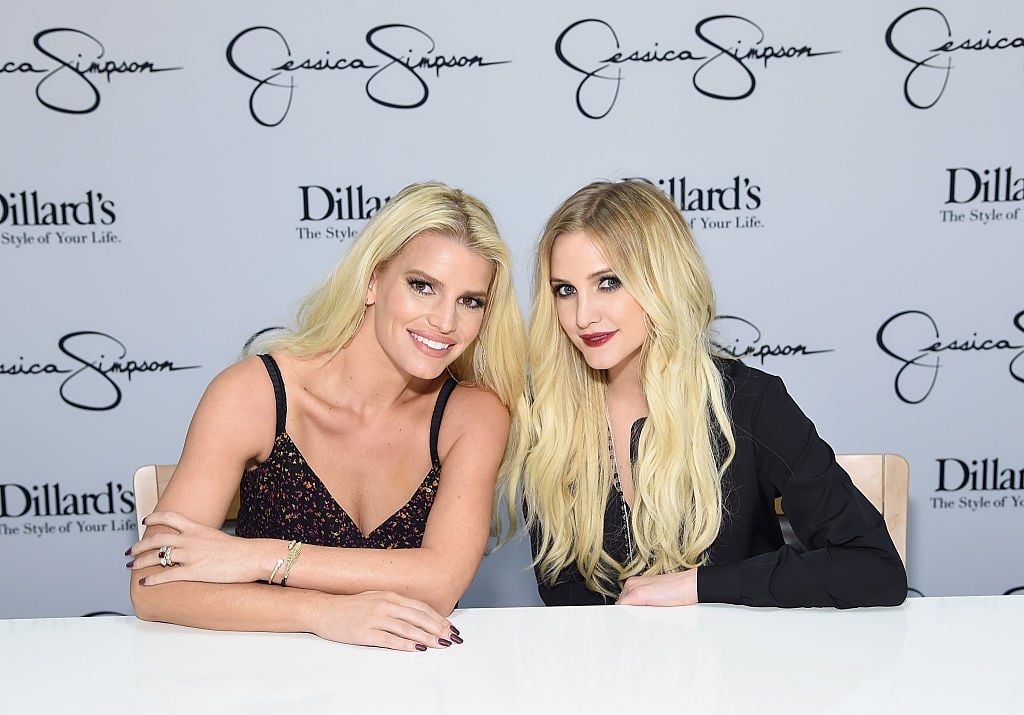 Jessica and Ashlee Simpson