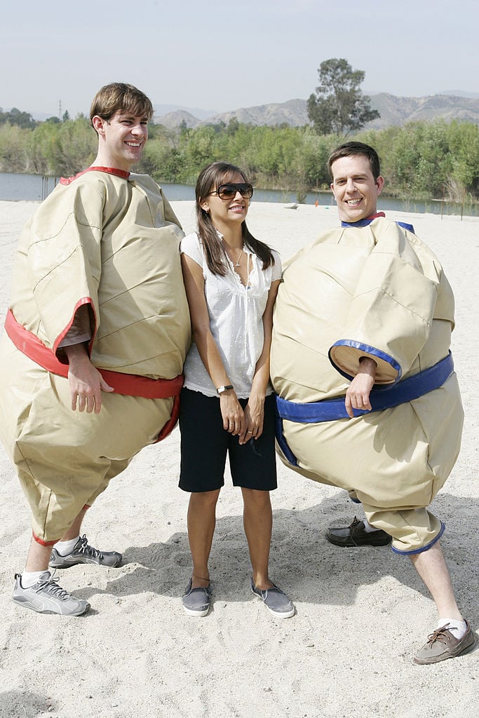 John Krasinski, Rashida Jones, and Ed Helms on 'The Office'