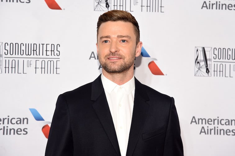 Justin Timberlake on the red carpet