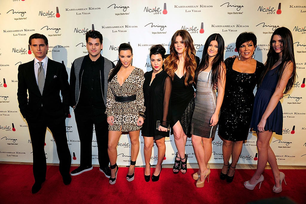 Scott Disick, Rob Kardashian Jr., Kim Kardashian, Kourtney Kardashian, Khole Kardashian, Kylie Jenner, Kris Jenner and Kendall Jenner