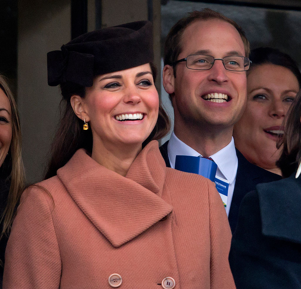Kate Middleton and Prince William attend The Cheltenham Festival, March 2013
