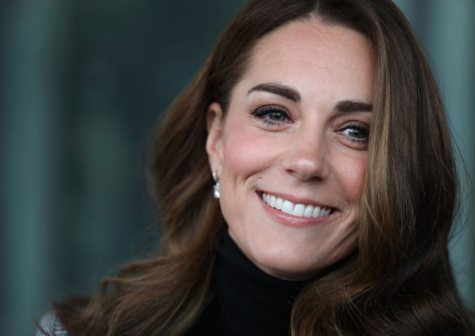 Kate Middleton giving a warm smile