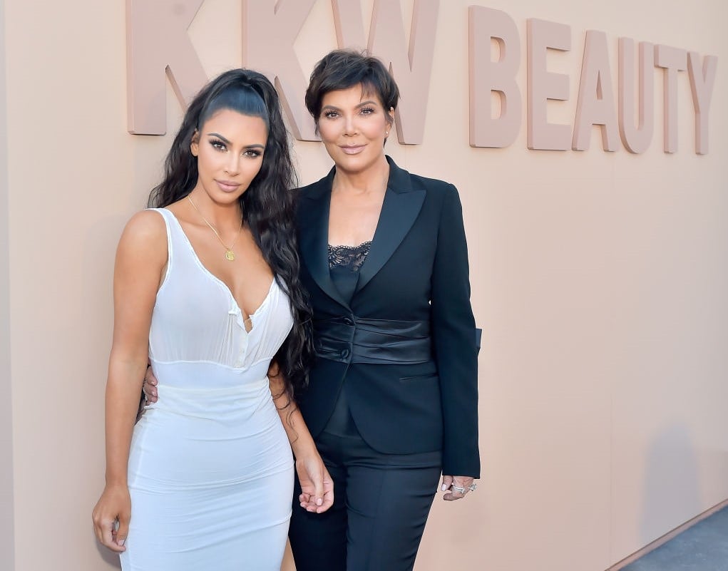 Kim Kardashian West and Kris Jenner