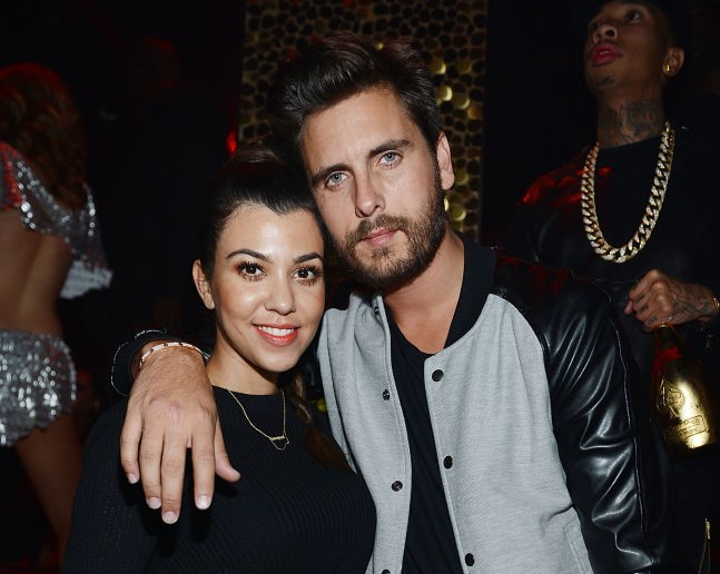 Kourtney Kardashian and Scott Disick