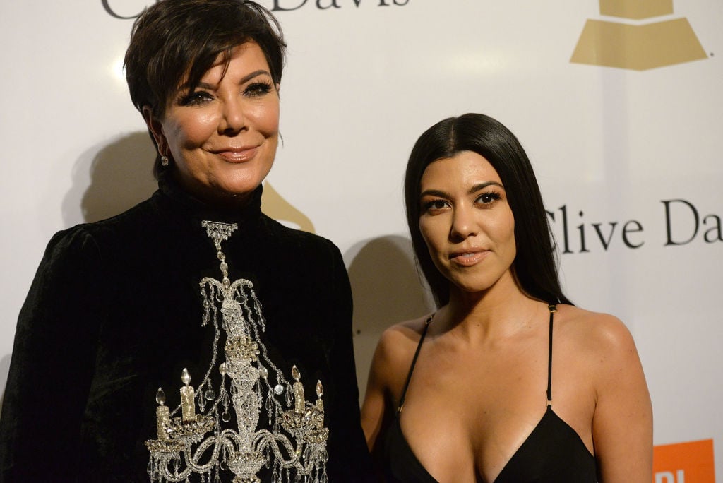 Kris Jenner  and Kourtney Kardashian