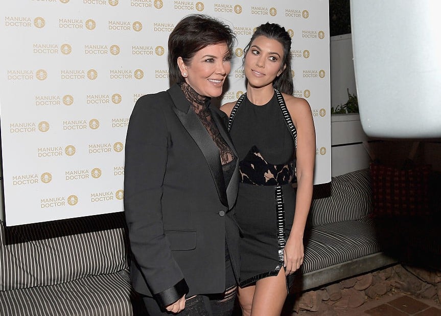 Kris Jenner and Kourtney Kardashian