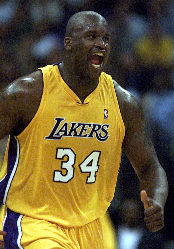 L.A. Lakers' Shaquille O'Neal