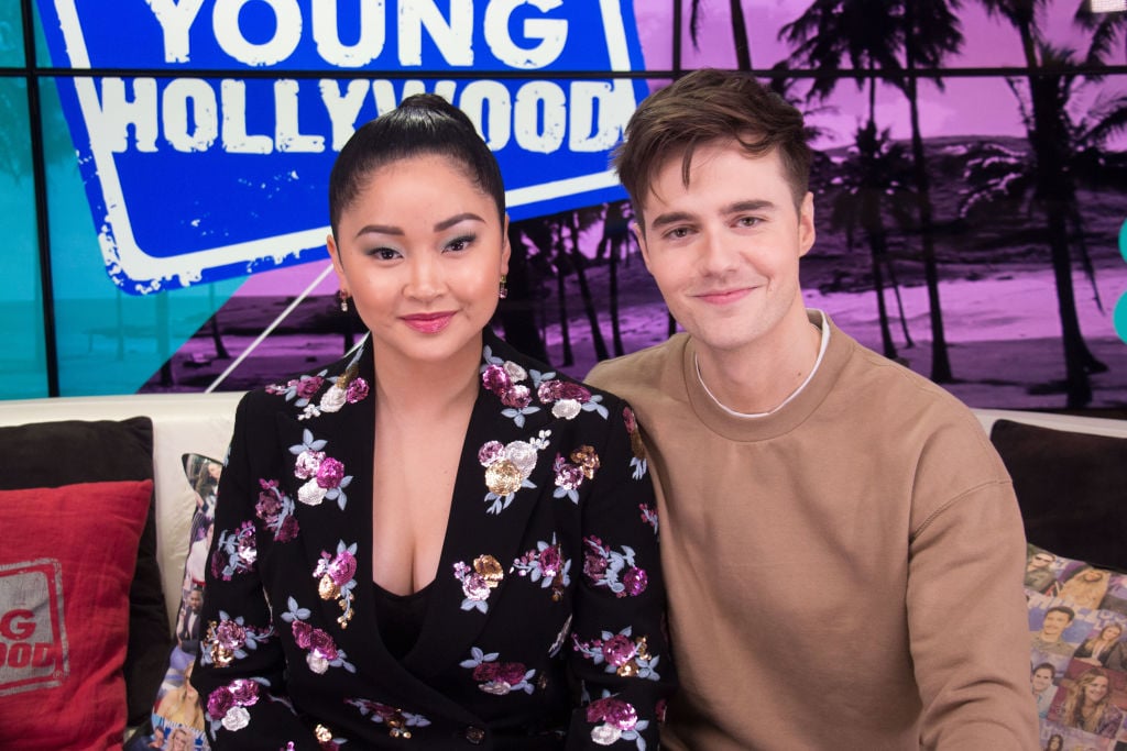 Lana Condor and Anthony De La Torre