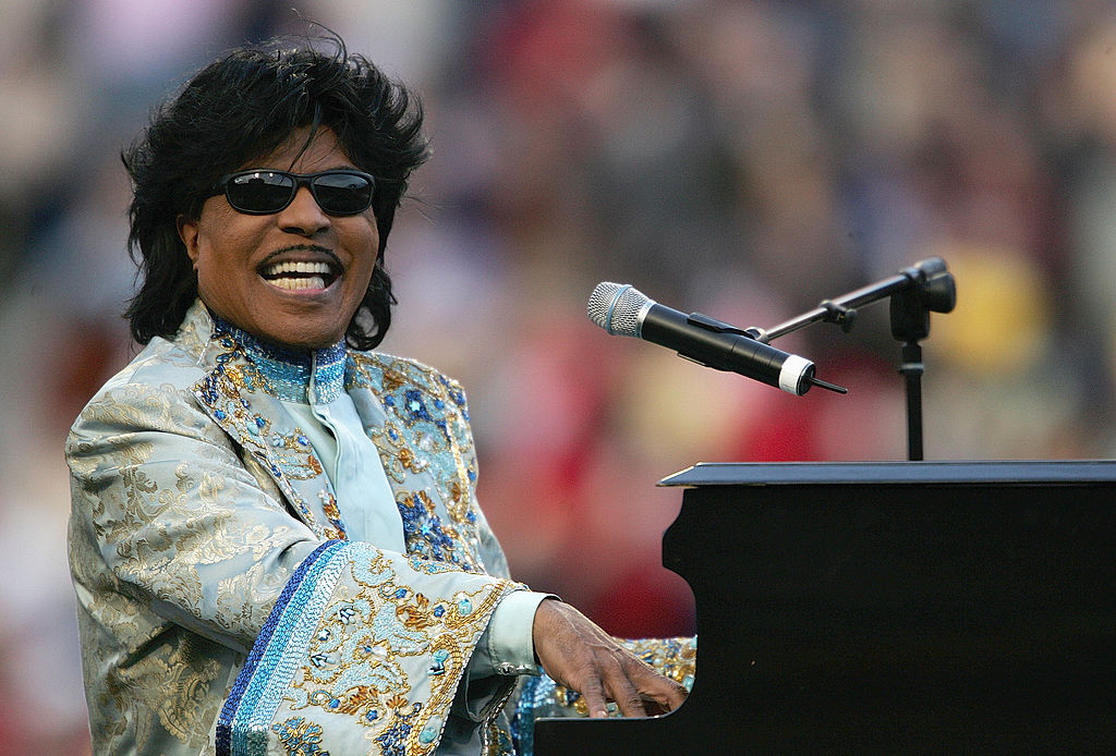Little Richard at a sporting event in December 2004