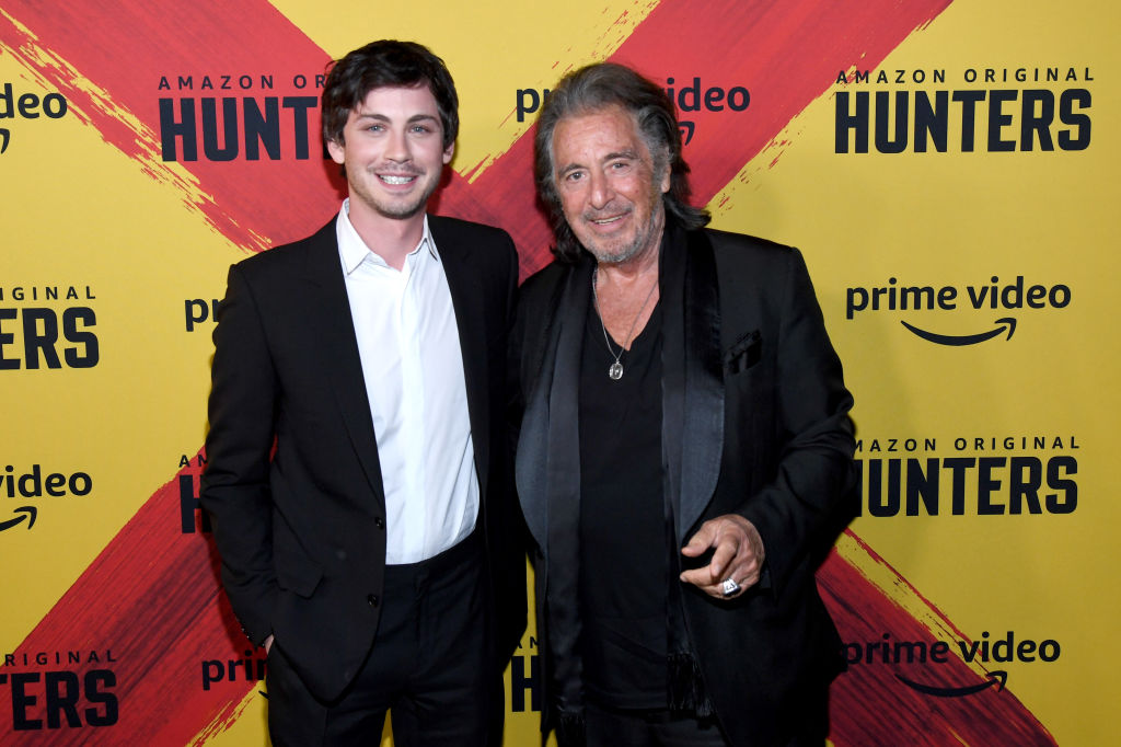 Logan Lerman and Al Pacino