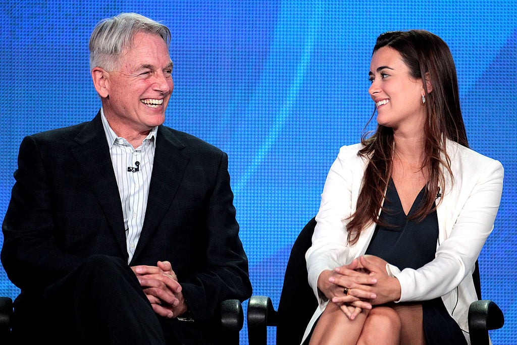 Mark Harmon and Cote de Pablo NCIS