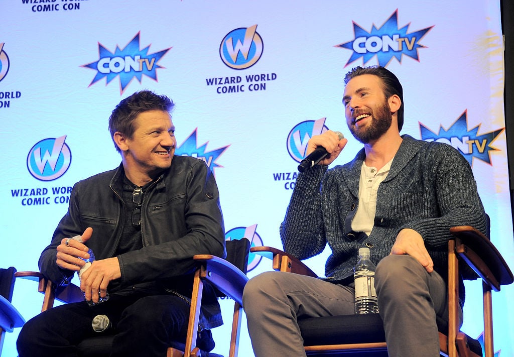 MCU's Jeremy Renner and Chris Evans on day 2 of Wizard World Comic Con New Orleans