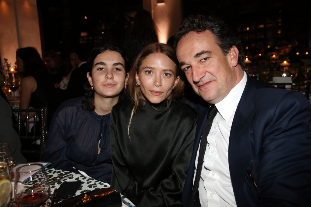 (L-R) Mary-Kate Olsen and Olivier Sárközy attend the 2018 Glasswing International Gala