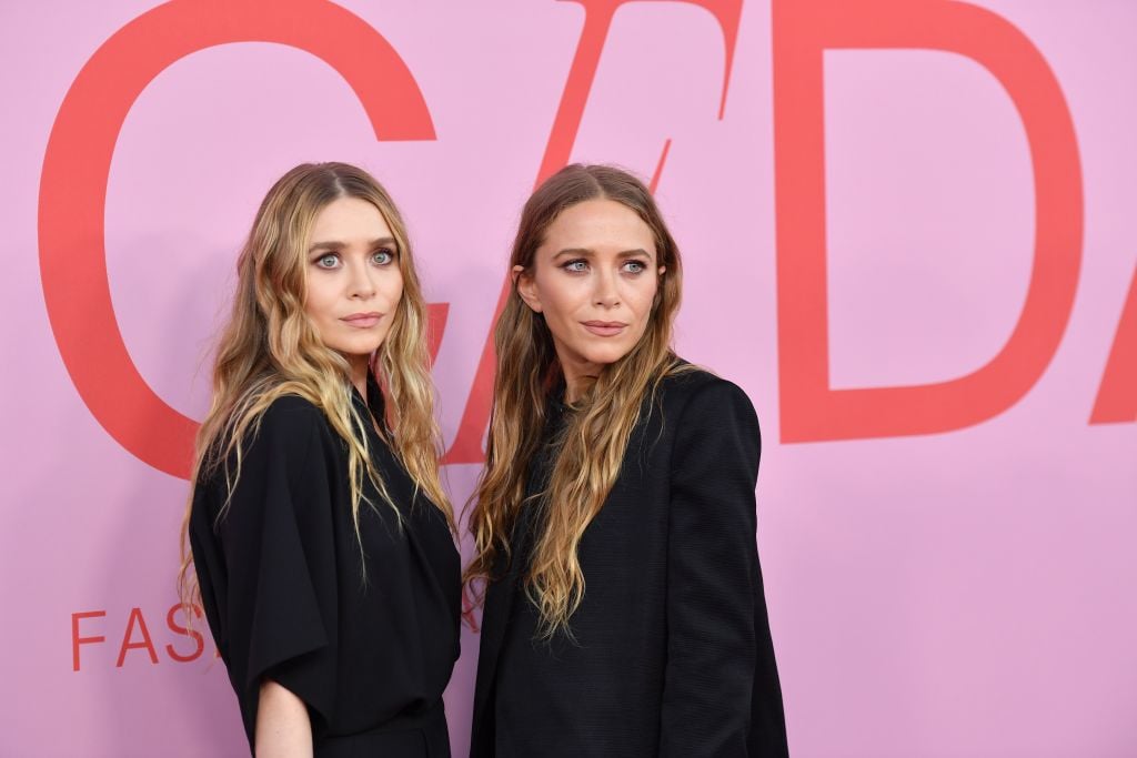 Mary-Kate and Ashley Olsen arrive at the 2019 CFDA fashion awards