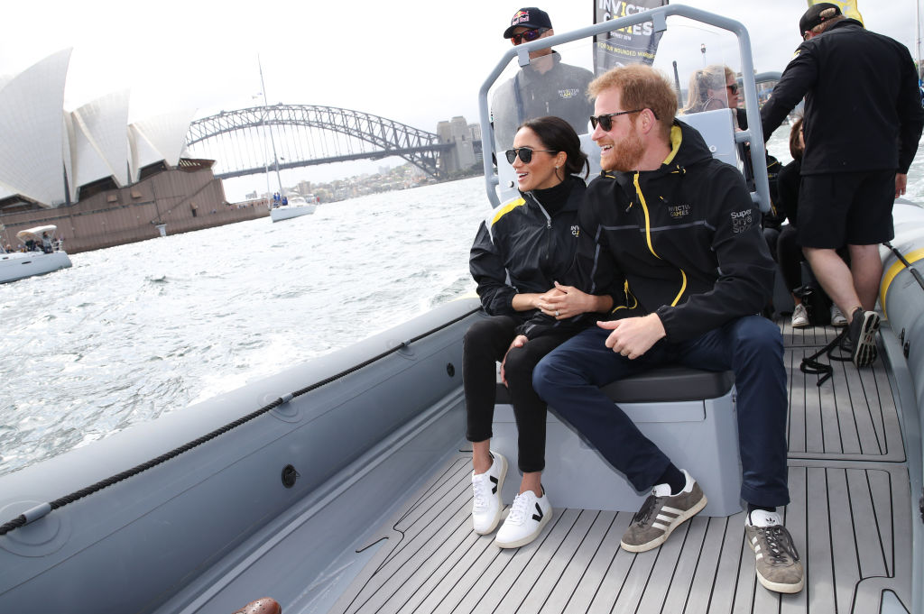 Meghan Markle and Prince Harry in Australia, 2018