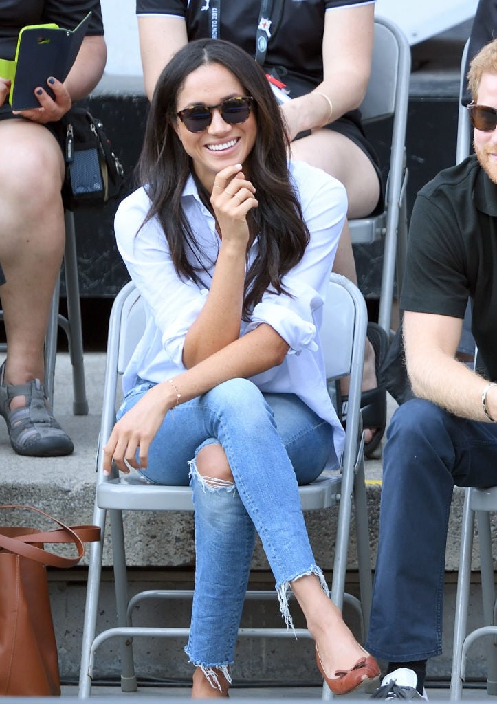 Meghan Markle at the 2017 Invictus Games with Prince Harry