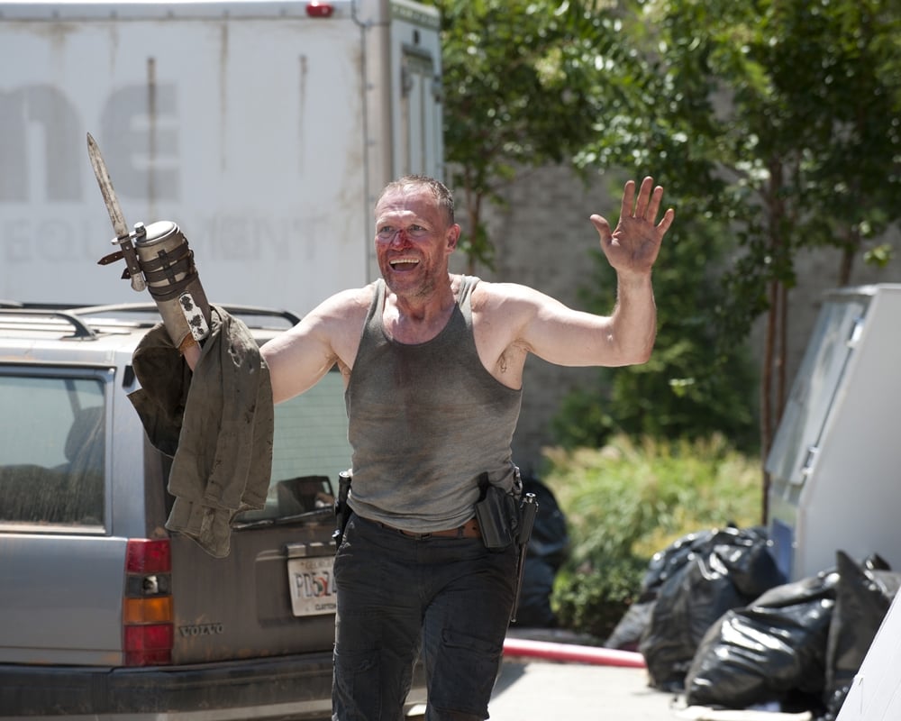 Michael Rooker in The Walking Dead
