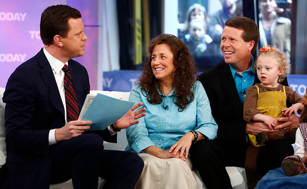 Michelle Duggar and Jim Bob Duggar appear on NBC News' 'Today' show 