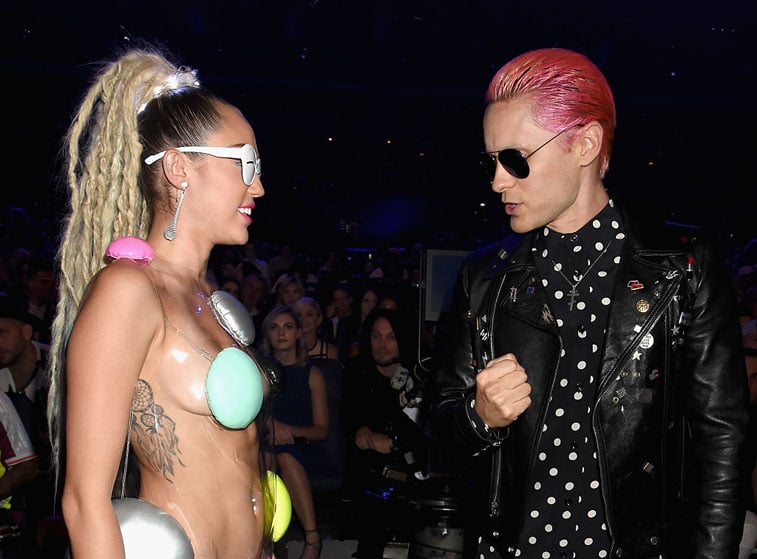 Miley Cyrus and Jared Leto