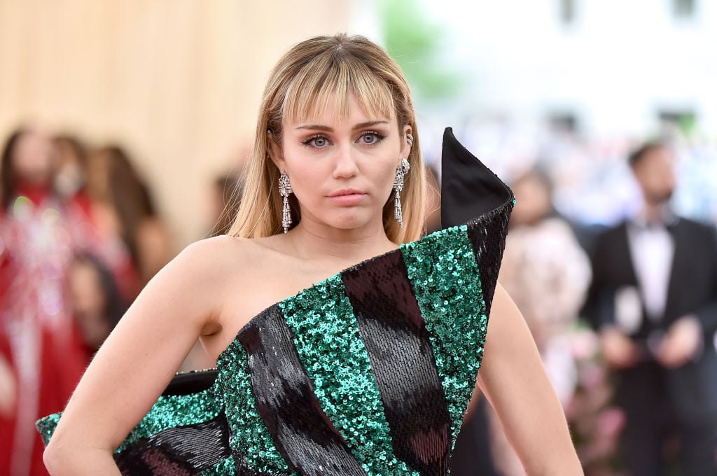 Miley Cyrus at the 2019 Met Gala