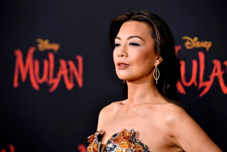 Ming-Na Wen on the red carpet
