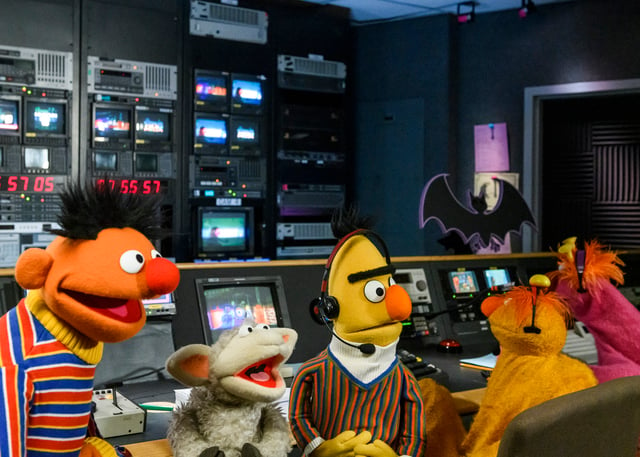 Not Too Late Show with Elmo: Bert and Ernie
