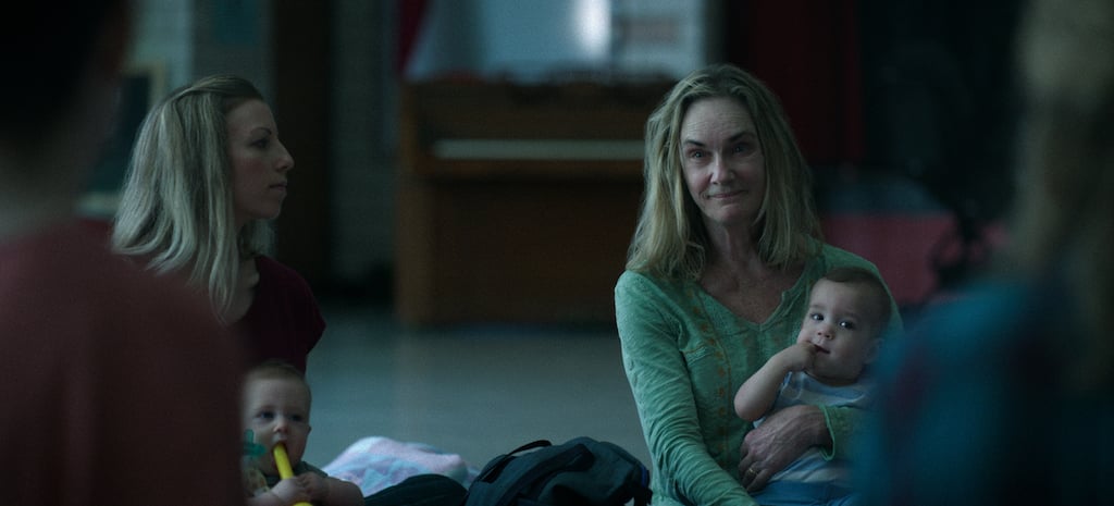Lisa Emery as Darlene Snell on 'Ozark' holding a baby