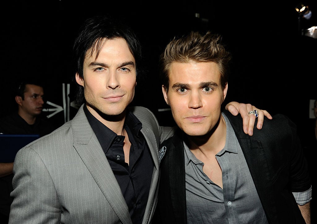 Paul Wesley and Ian Somerhalder