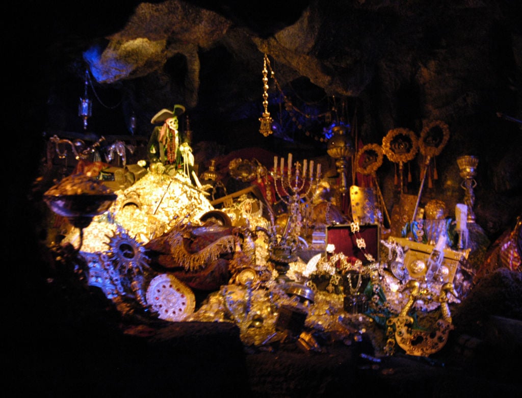 'Pirates of the Caribbean' Ride at Disneyland 