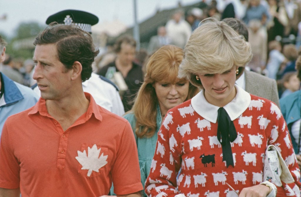 Prince Charles, Sarah Ferguson, and Princess Diana