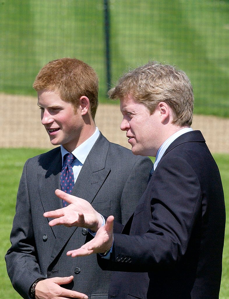 Prince Harry and Charles Spencer attend opening of fountain built in memory of Princess Diana