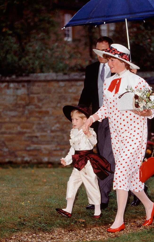 Prince Harry and Lady Sarah McCorquodale