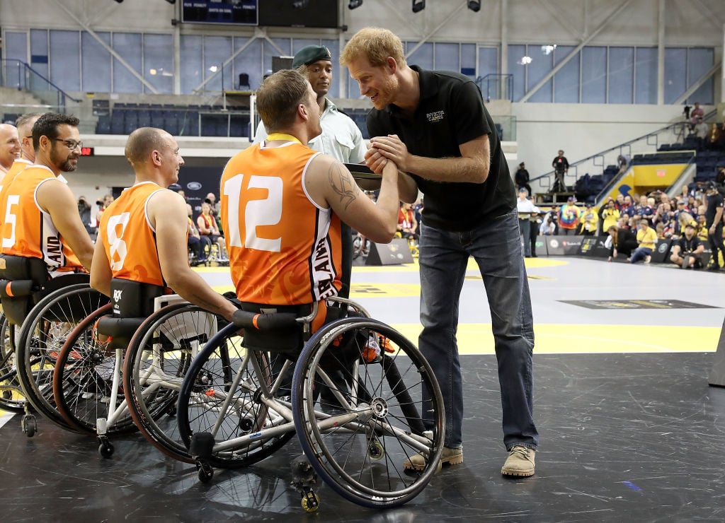 Prince Harry at the Invictus Games