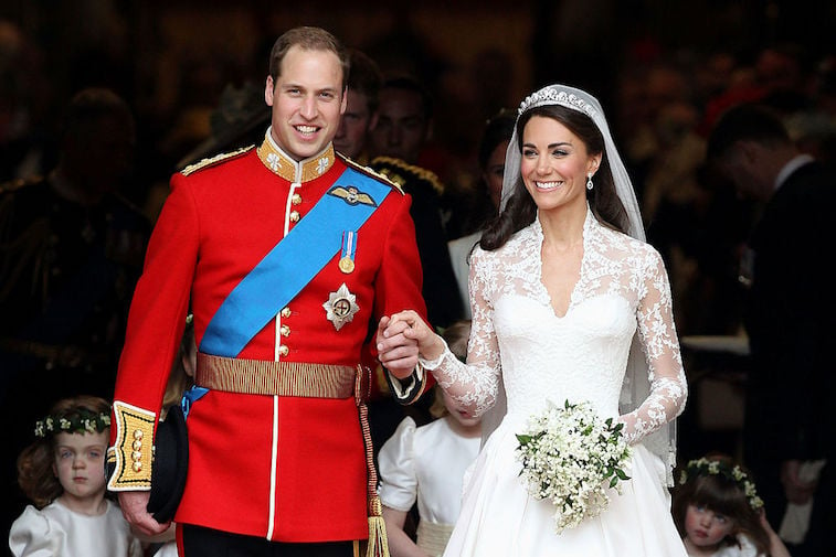 Prince William and Kate Middleton wed in 2011