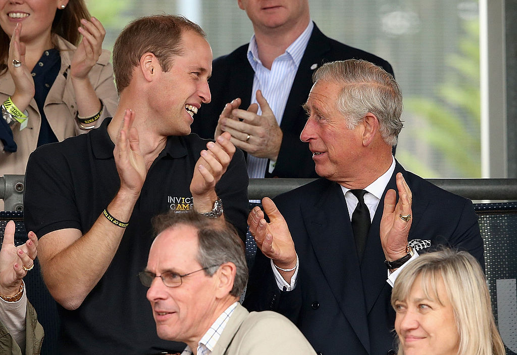 Prince William and Prince Charles