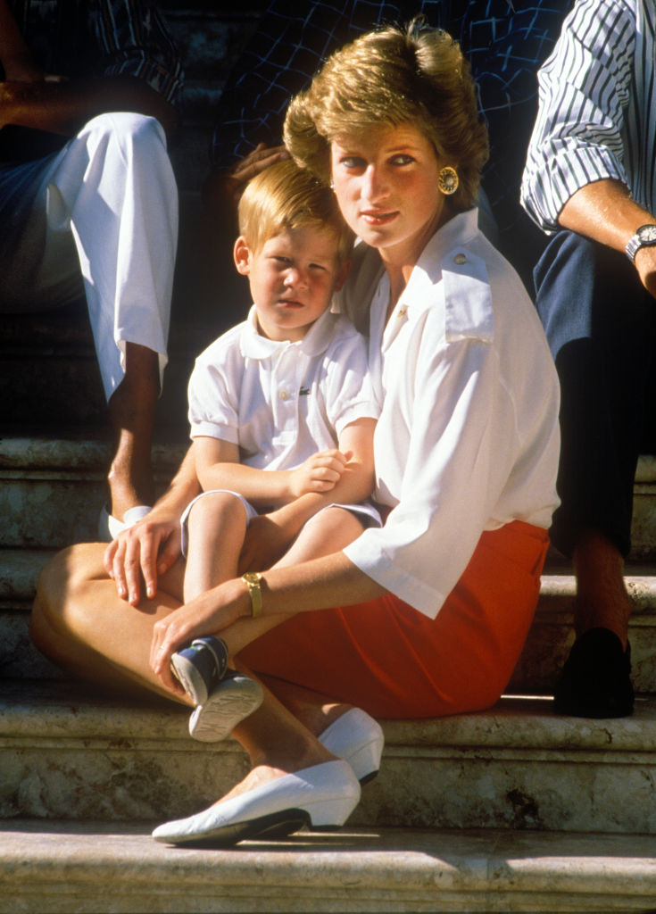 Princess Diana and Prince Harry