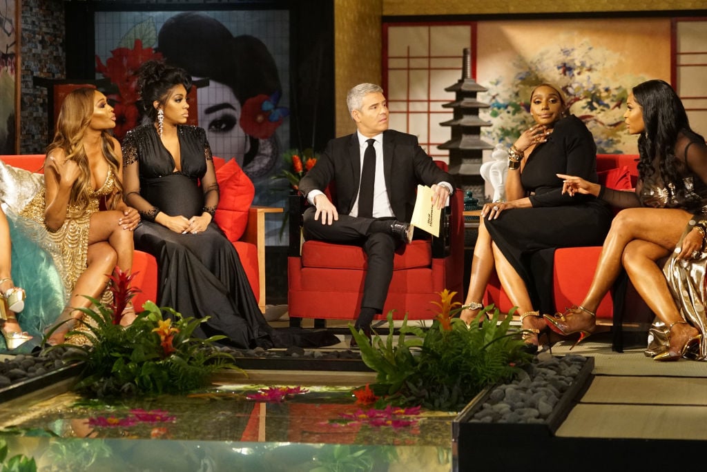 Cynthia Bailey, Porsha Williams, Andy Cohen, NeNe Leakes, Marlo Hampton from 'RHOA'