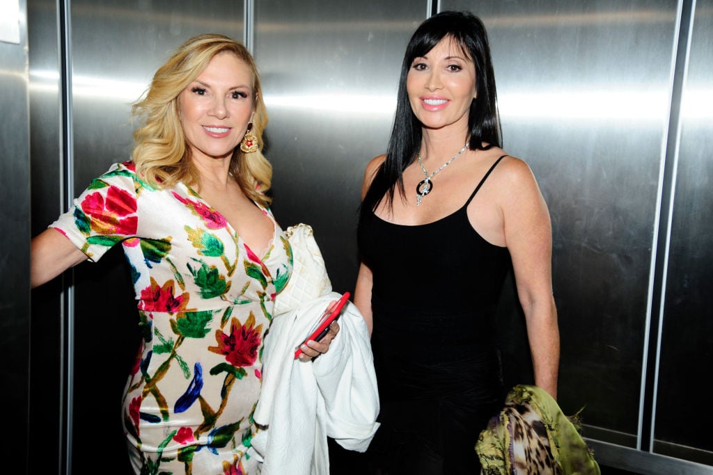Ramona Singer and Elyse Slaine attend Sonja by Sonja Morgan Fashion Show