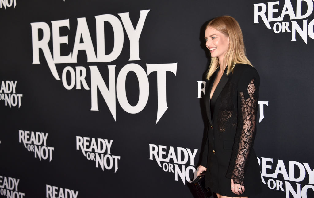 Samara Weaving at the 'Ready or Not' premiere