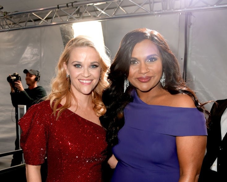 Reese Witherspoon and Mindy Kaling