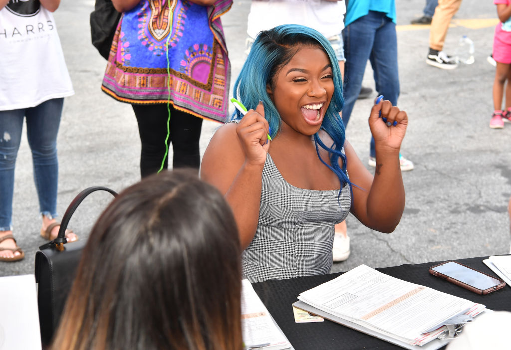 Reginae Carter in 2018