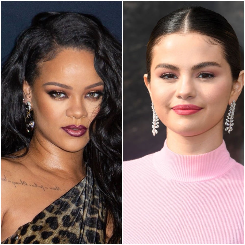 Rihanna and Selena Gomez