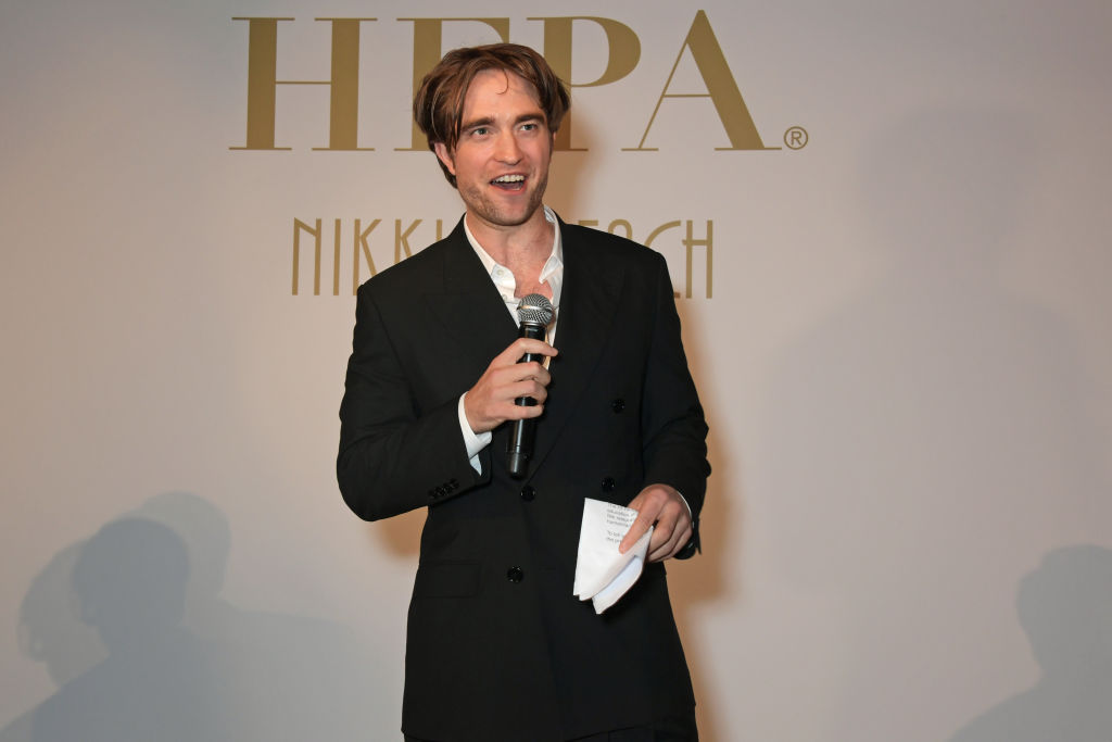 Rob Pattinson attends Help Refugees event in Cannes, France