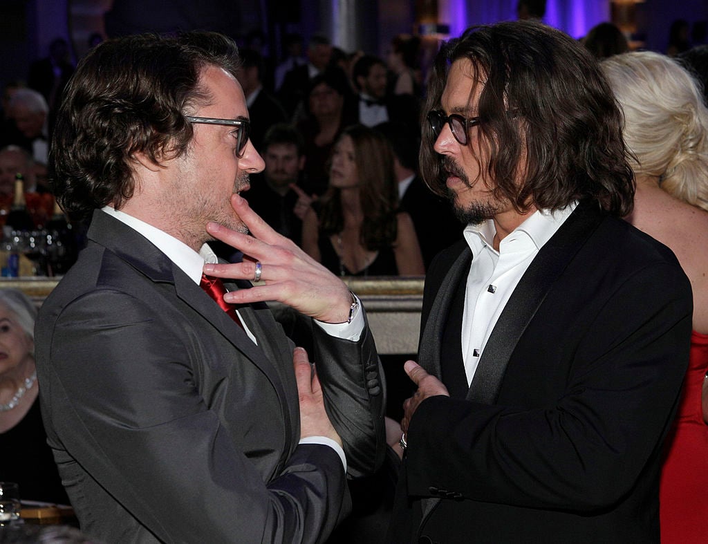 Robert Downey Jr. and Johnny Depp