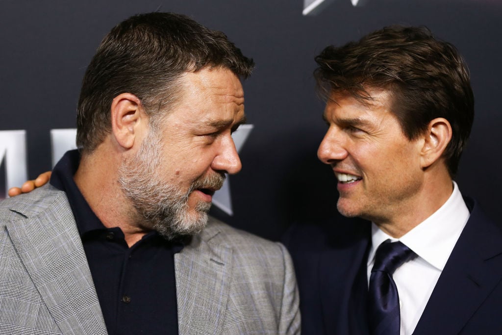 Russell Crowe and Tom Cruise | Brendon Thorne/Getty Images