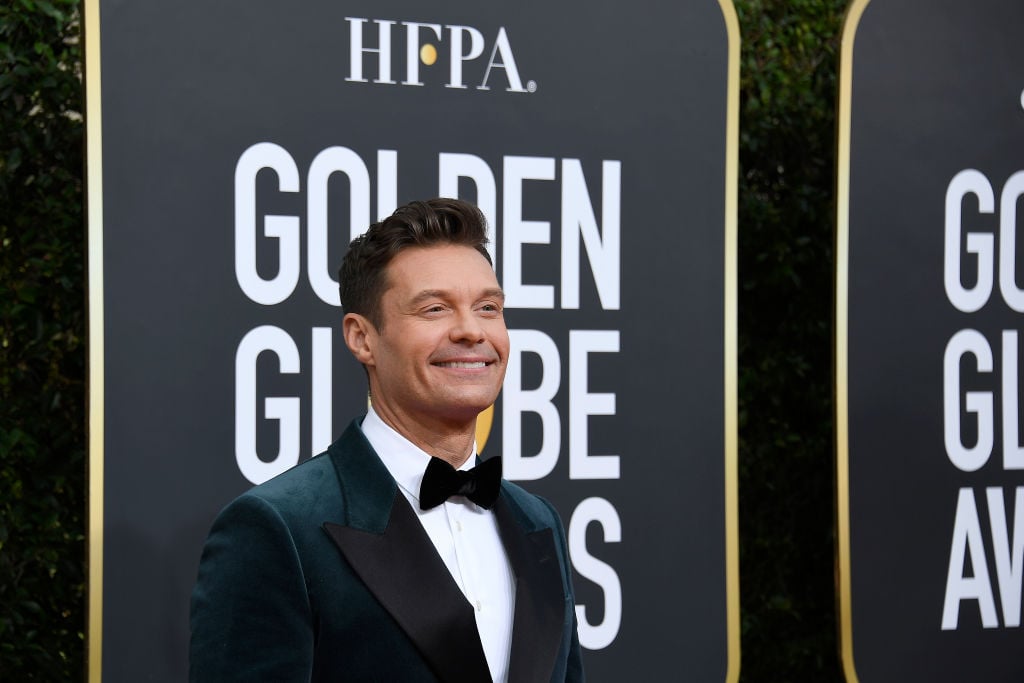 Ryan Seacrest arrives to the 77th Annual Golden Globe Awards 