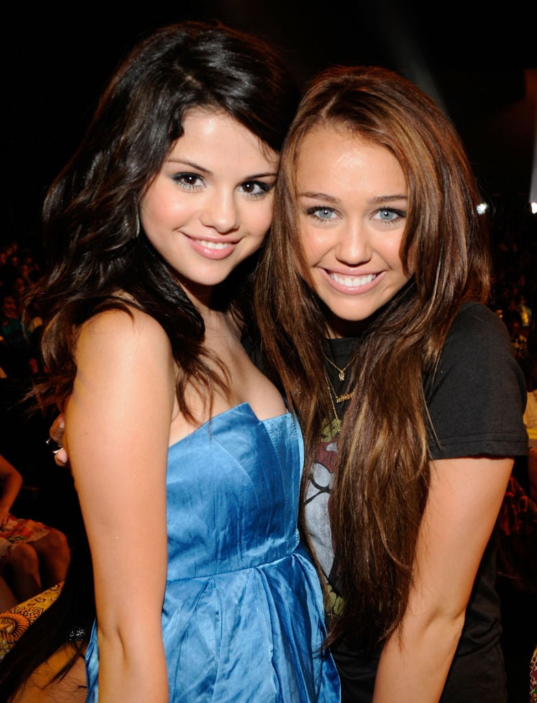 Selena Gomez and Miley Cyrus