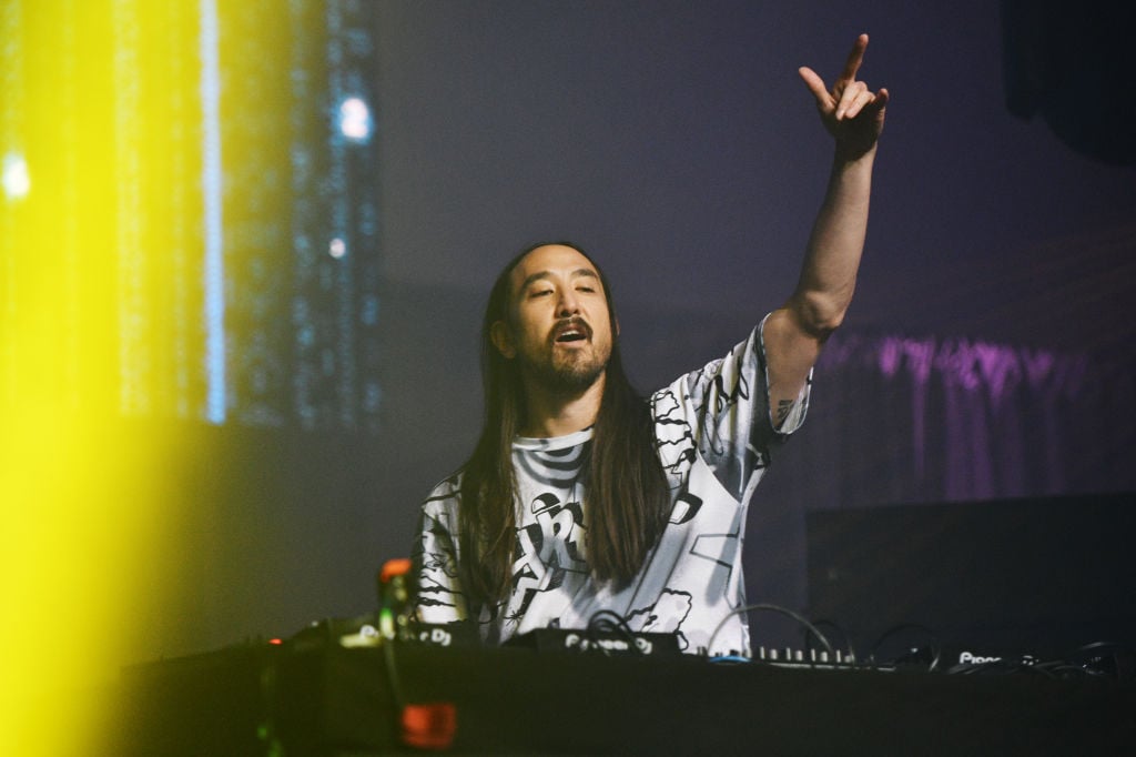 DJ & producer Steve Aoki performs an exclusive preview of Neon Future IV